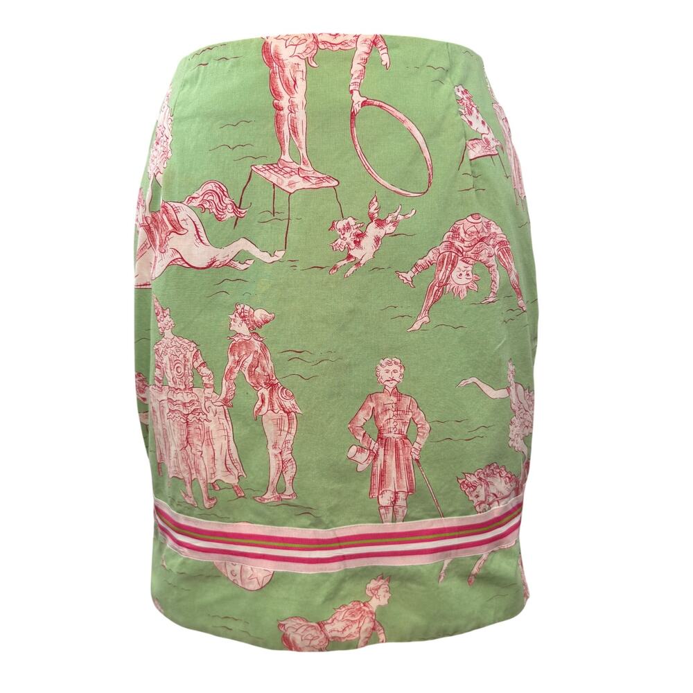 Melly M Delray Beach Custom A-Line Skirt Printed Manuel Canovas La Musardiere 4